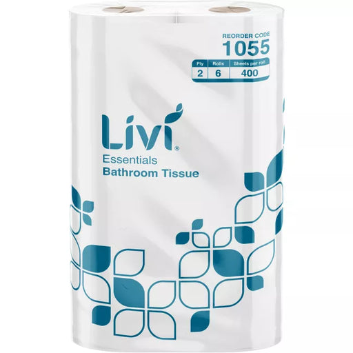 LIVI ESSENTIALS PREMIUM TOILET TISSUE (1055) - BUY 2 OR MORE & PAY $28.50 PER PACK