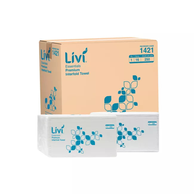 Livi Essentials Interfold Paper Towels (1421)