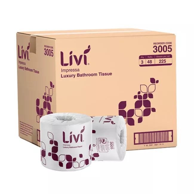 Livi Impress 3Ply Toilet Tissue (3005)