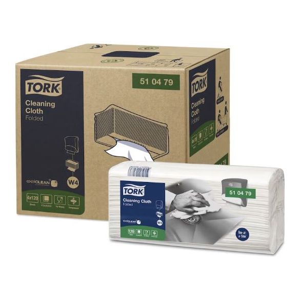 Tork W4 Folded Cleaning Cloth (510479)