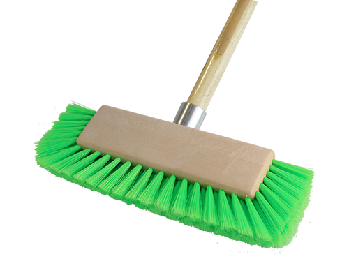 Deluxe Green Vehicle Brush