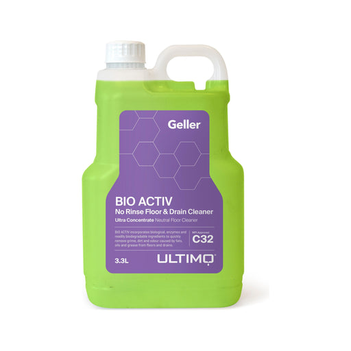 Geller Ultimo BIO ACTIV No-Rinse Floor Cleaner 3.3ltr