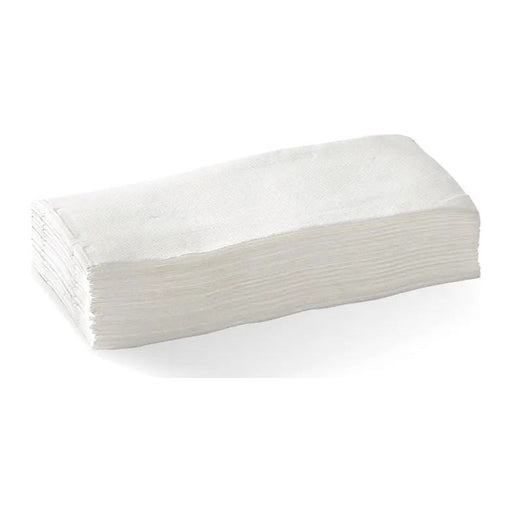 BIONAPKIN DINNER 2 PLY QUILTED 8 FOLD - WHITE