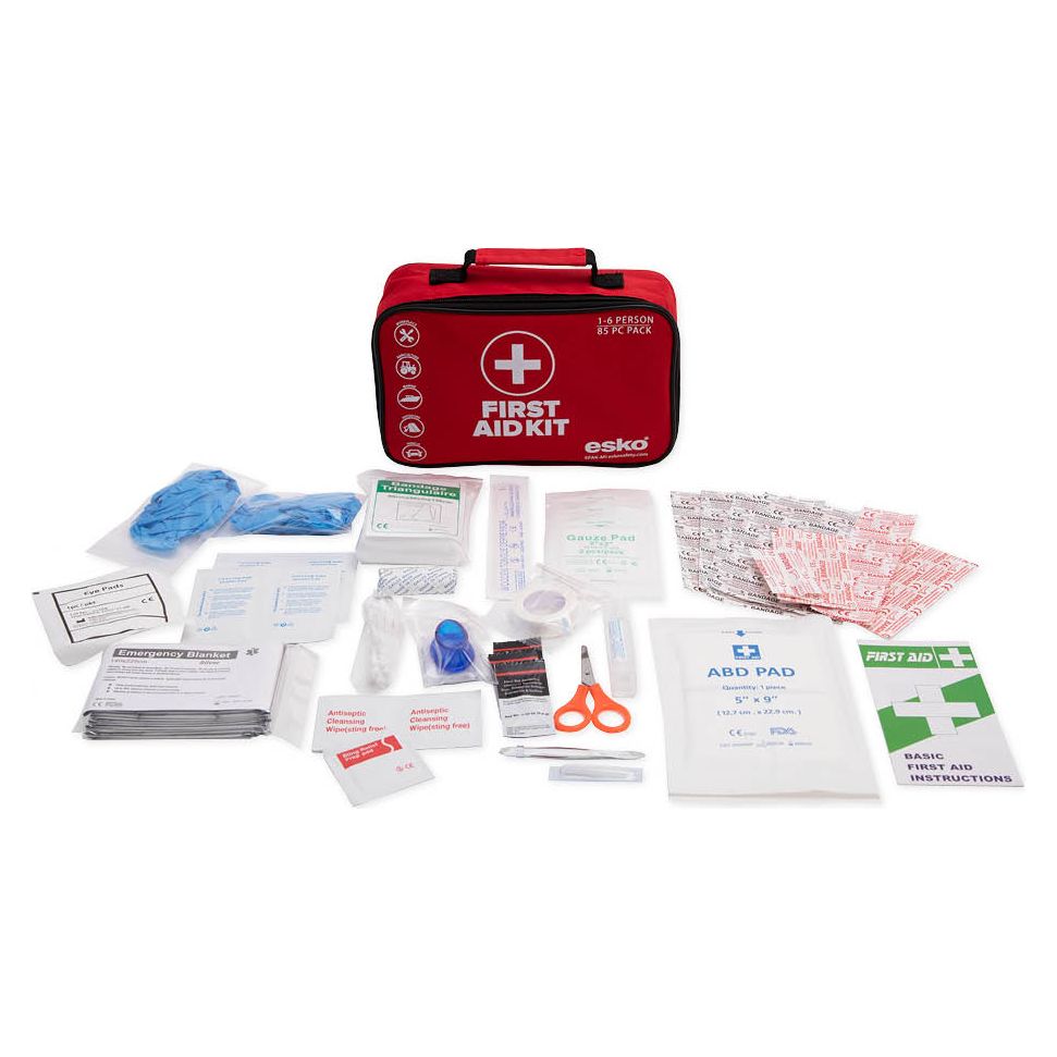 Esko First Aid Kit  1-6 Person 85 piece