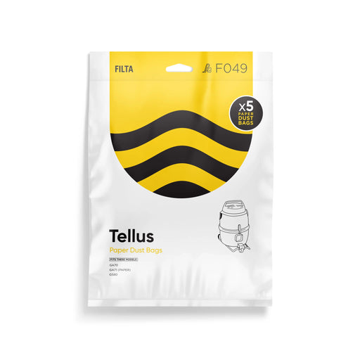 Tellus GA70, GS80 Paper Vacuum Cleaner (F049)