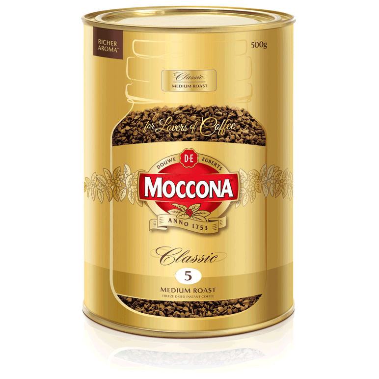 Moccona Classic Medium Tin 500g