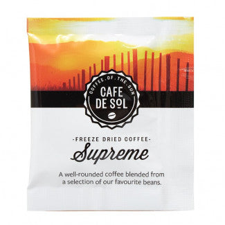 Cafe de Sol Supreme Coffee Sachets