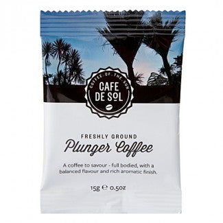 Cafe de Sol Plunger Coffee Sachets 15gm