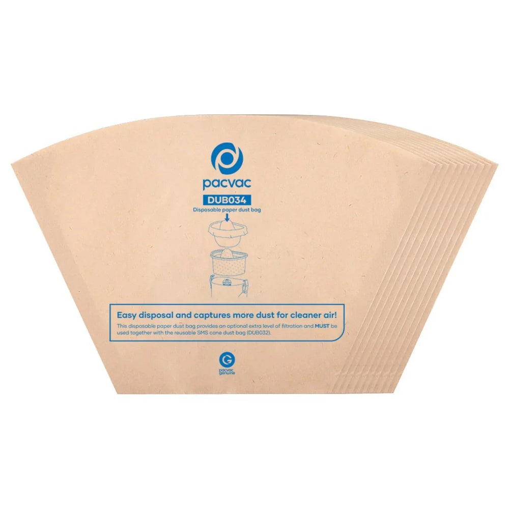 Pacvac Velo Paper Vacuum Bags (DUB034)