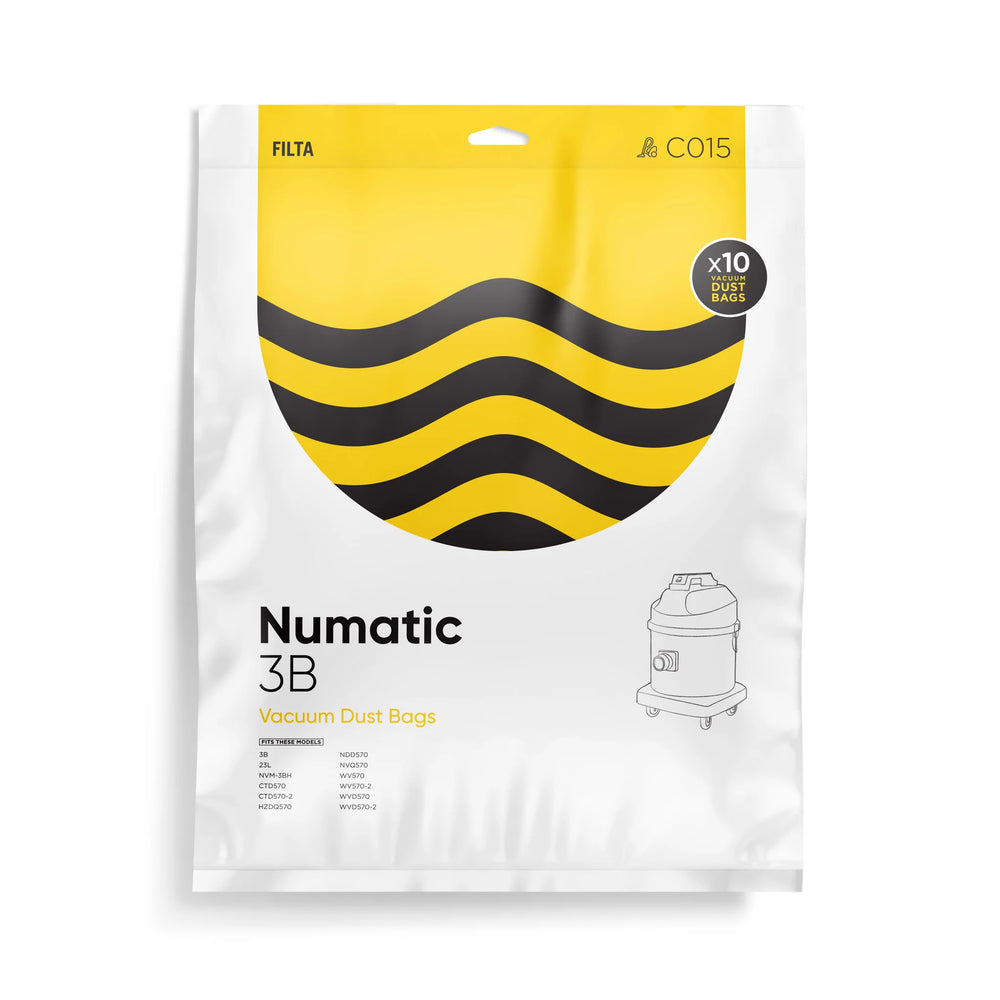 Numatic 23ltr Vacuum Cleaner Bags (C015)