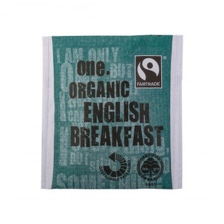 One Fairtrade English Breakfast Teabags