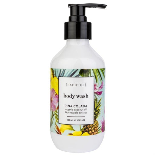 Pina Colada Retail Body Wash Bottles 300ml